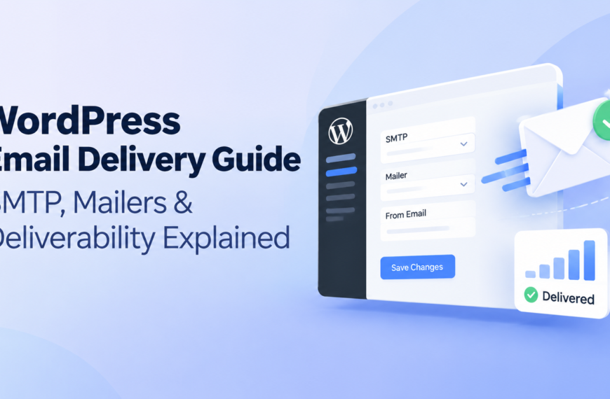 WordPress Email Delivery Guide: SMTP, Mailers & Deliverability Explained